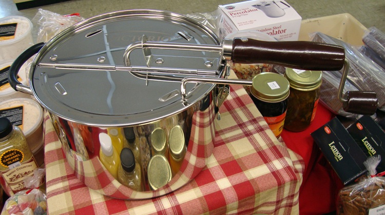 Hand Crank Popcorn Popper